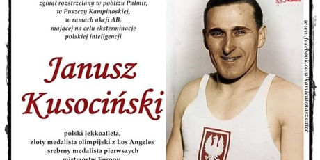 Janusz Kusocinski. Nasz Patron
