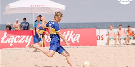 Adam Glodek złotym medalistą mistrzostw Polski w Beach Soccer