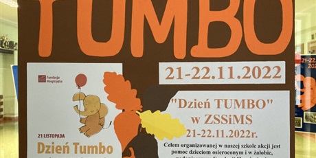 Powiększ grafikę: Plakat Dnia Tumbo w ZSSiMS.