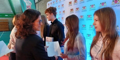 Powiększ grafikę: Gala wręczania Stypendiów Prezydenta Miasta Gdańska Stypendia Sportowe 