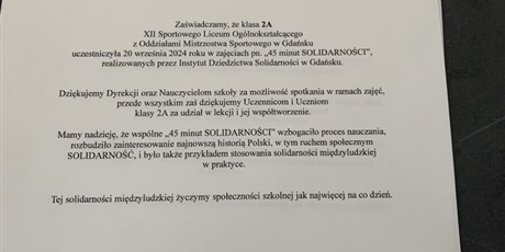 Powiększ grafikę: Zaświadczenia