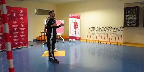 Powiększ grafikę: Spotkanie z reprezentantkami Polski w Amp futbolu