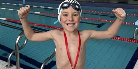 Powiększ grafikę: Jesienny sprawdzian pływacki dla uczniów klasy 1 a