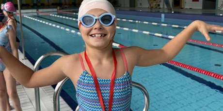 Powiększ grafikę: Jesienny sprawdzian pływacki dla uczniów klasy 1 a