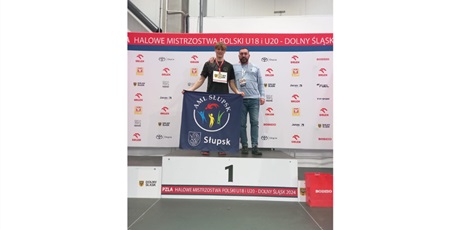 Kewin Małek złoty medal Mistrzostw Polski U 20 skok wzwyż Wrocław 2024