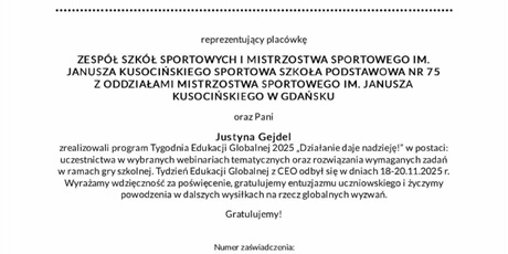 Powiększ grafikę: Akcja Ekologiczna w ZSSIMS