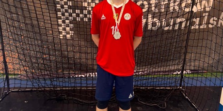 Ksawery Kierwiak wraz a drużyną wywalczył II miejsce w Finałach Ogólnopolskiej Olimpiady Młodzieży w piłce ręcznej!