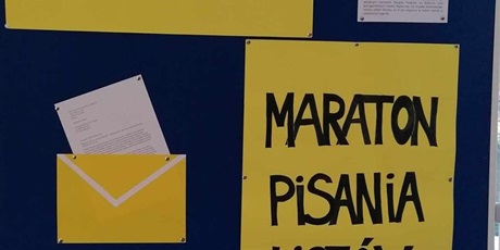 Powiększ grafikę: Maraton pisania listów Amnesty International