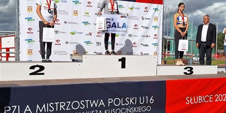 Natalia Świątkowska Mistrzynią Polski U16 w skoku w dal 