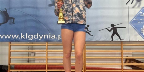 Powiększ grafikę: Nina Karpińska na podium