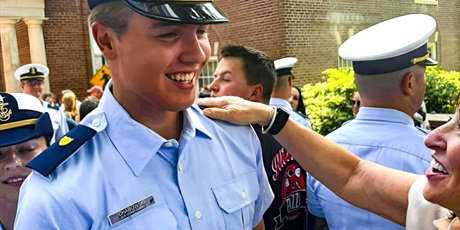 Od Tczewa do Akademii Straży Przybrzeżnej USA, historia pływaka z misją.