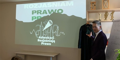 Powiększ grafikę: ogólnopolskiej akcji pt. "Adwokaci rozjaśniają prawo"