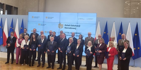 Powiększ grafikę: Ogólnopolska uroczystość z okazji Dnia Edukacji Narodowej 