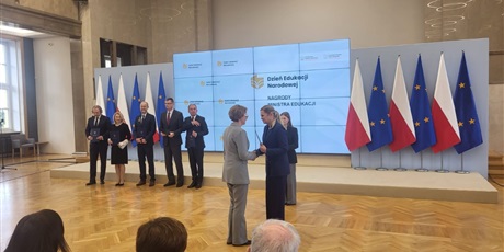 Powiększ grafikę: Ogólnopolska uroczystość z okazji Dnia Edukacji Narodowej 
