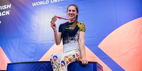 Pani Katarzyna Jonaczyk zdobyła złoty medal w Ninja World Cup Europe!