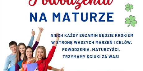 Powodzenia na maturze!