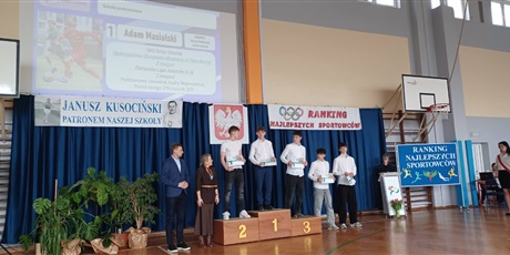 Powiększ grafikę: Ranking Najlepszych Sportowców 2025 w ZSSiMS w Gdańsku 