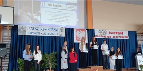 Powiększ grafikę: Ranking Najlepszych Sportowców 2025 w ZSSiMS w Gdańsku 
