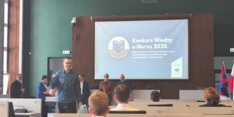 Powiększ grafikę: Miedzywojewódzki Konkurs Wiedzy o Morzu