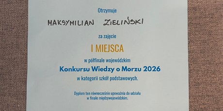Powiększ grafikę: Półfinał Konkursu Wiedzy o Morzu w Gdańsku