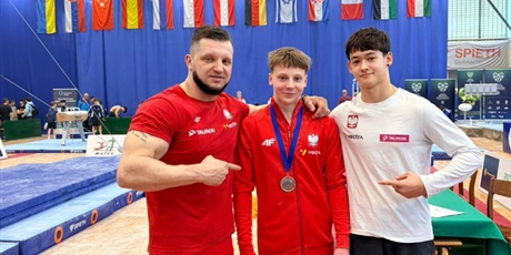 Powiększ grafikę: Tomek i Nazar na Międzynarodowym Turnieju 11th International Junior Budapest Cup Mens Artistic Gymnastics