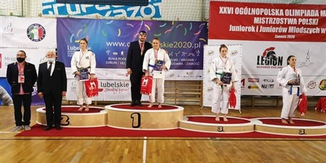 Uczennica klasy II D LO Paulina Muszyńska Mistrzynią Polski w judo!