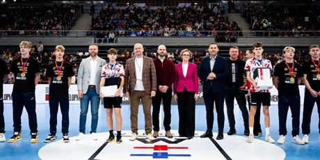 Powiększ grafikę: Uhonorowanie Medalistów i Trenerów Mistrzostw Polski w kategoriach Młodzik i Junior Młodszy 