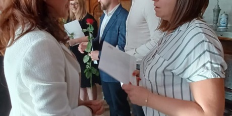 Powiększ grafikę: Uroczystość wręczenia aktów nadania stopnia nauczyciela