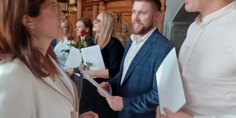 Powiększ grafikę: Uroczystość wręczenia aktów nadania stopnia nauczyciela