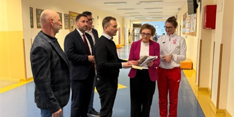 Powiększ grafikę: Wizyta Ministra Sportu i Turystyki w ZSSiMS w Gdańsku