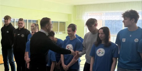 Powiększ grafikę: Wizyta Ministra Sportu i Turystyki w ZSSiMS w Gdańsku