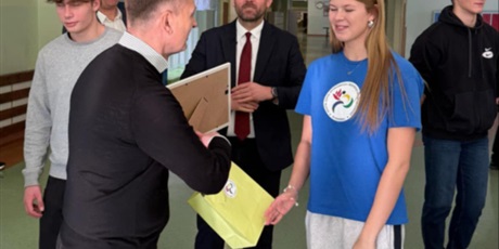 Powiększ grafikę: Wizyta Ministra Sportu i Turystyki w ZSSiMS w Gdańsku