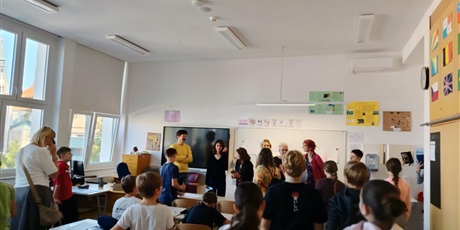 Powiększ grafikę: Wizyta w szkole Osnovna šola Trnovo w Ljubljanie 