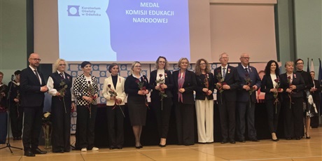 Powiększ grafikę: Wyjątkowe wyróżnienie: Medale KEN dla naszych pedagogów 