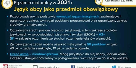 Powiększ grafikę: wymagania-egzaminacyjne-obowiazujace-na-egzaminach-osmoklasisty-i-maturalnym-w-2021-r-234087.jpg