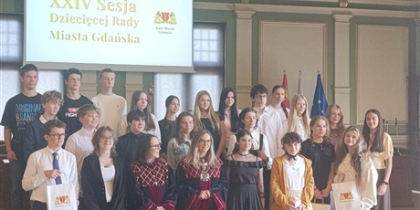 Powiększ grafikę: XXIV Sesja Dziecięcej Rady Miasta