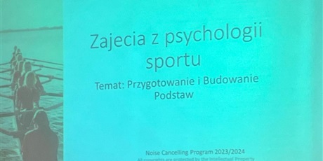 Zajęcia z psychologii sportu