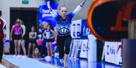 Dominika Kąkol zdobyła 4 srebrne medale na Mistrzostwach Polski w gimnastyce
