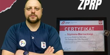  Szymon Biernacki został odznaczony Srebrną Odznaką ZPRP!