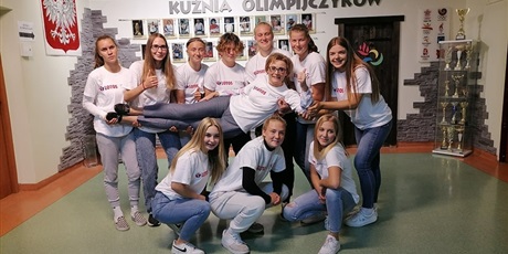 Złote Dziewczyny z Lotos Gdańsk wspierają akcję Bieg Charytatywny Północny Pomaga